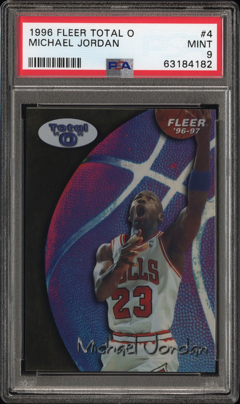 1996 Fleer Total O Michael Jordan